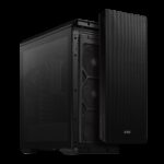 Корпус XPG Bad Pack DEFENDER BLACK (DEFENDER-BKCWW) (Midi-Tower, черный, TG, 120mm fan*3) — изображение 5