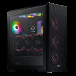 Корпус XPG Bad Pack DEFENDER BLACK (DEFENDER-BKCWW) (Midi-Tower, черный, TG, 120mm fan*3) — изображение 10