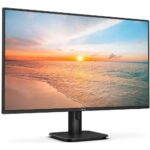 Монитор 27" PHILIPS 27E1N1300A IPS, 1920x1080, 100Hz, 4ms, 250сd/m, 1300:1 | HDMI(1.4), Type-C(PD65W), 2xUSB 3.2 | InPSU, Speakers, Black — изображение 3