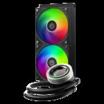 Вентилятор для процессора ID-Cooling FX240 INFINITY ARGB (Black) 300W all Intel/AMD — изображение 3