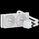 Вентилятор Cooler Ocypus Iota L24 WH ARGB White 280W/ All Intel/ AMD AM*/ Digital display / Screws