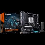 Материнская плата Gigabyte Bad Pack B850M GAMING X WIFI6E, Socket AM5, AMD B850, 4xDDR5-5200, HDMI+DP+DP, 2xPCI-Ex16, 4xSATA3(RAID 0/1/10), 2xM.2, 8 Ch Audio, 1x2,5GLan, WiFi, (4+4)xUSB2.0, (3+4)xUSB3.2, (1+1)xUSB Type-C™, 1xPS/2, mATX, RTL bp