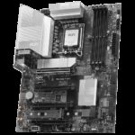 Материнская плата MSI PRO B860-P WIFI B860, LGA1851, 4*DDR5, 4*PCIEx16, 3*M.2, 1*TypeC, 2*USB3.2Gen2, 6*USB3.2Gen1, 8*USB2.0, 4*SATA3.0, 5G, Type-C(DP), DP, HDMI, ATX, RTL — изображение 3