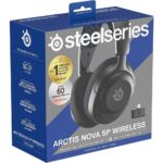 Наушники SteelSeries Arctis Nova 5P Wireless Black — изображение 5