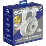Наушники SteelSeries Arctis Nova 5P Wireless White — изображение 5