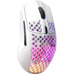 Мышь SteelSeries Aerox 3 Wireless Ultra Lightweight Gaming Mouse (2022) Snow — изображение 2