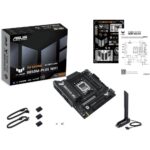 Материнская плата ASUS TUF GAMING B850M-PLUS WIFI AM5 mATX 4xDDR5 PCIEx16 PCIEx1 3xM.2 USB-C DP HDMI 2.5GLAN Wi-Fi 6Е — изображение 8