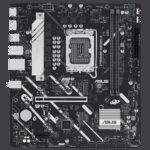Материнская плата ASUS PRIME H810M-A-CSM LGA1851 mATX 2xDDR5 PCIEx16 PCIEx1 2xM.2 DP HDMI GLAN — изображение 2