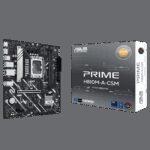 Материнская плата ASUS PRIME H810M-A-CSM LGA1851 mATX 2xDDR5 PCIEx16 PCIEx1 2xM.2 DP HDMI GLAN