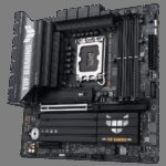 Материнская плата ASUS TUF GAMING B860M-PLUS WIFI LGA1851 mATX 4xDDR5 PCIEx16 PCIEx4 3xM.2 USB-C DP HDMI 2.5GLAN Wi-Fi 7