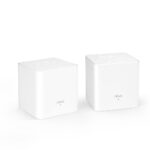 Маршрутизатор Tenda MW3(2-pack) Двухдиапазонная Wi-Fi Mesh система АС1200 до 300 Мбит/с на 2,4 ГГц + до 867 Мбит/с на 5 ГГц, LAN 2x10/100 Мбит/с, 2 встроенные антенны