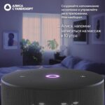 Умная колонка Яндекс Станция Мини 3, модель YNDX-00027 (чёрный) — изображение 7