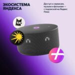 Умная колонка Яндекс Станция Мини 3, модель YNDX-00027 (чёрный) — изображение 12