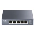 Коммутатор CUDY 5-Port 2 5G Metal Switch 5-Port 2.5G Metal Switch, 5 10/100/1000M/2.5G RJ45 Ports, 802.3x flow control, 802.1p/DSCP QoS, IGMP Snooping, Loop Detection/Prevention, Ultra compact size, Metal Case, Power Saving, Plug & Play — изображение 2