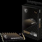 Твердотельный накопитель SSD MSI M.2 2280 1TB SPATIUM M470 PRO Client SSD S78-440L0J0-P83, PCIe Gen4x4 with NVMe