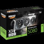 Видеокарта INNO3D RTX5080 X3 16GB GDDR7 256bit 3xDP HDMI 3FAN RTL — изображение 5