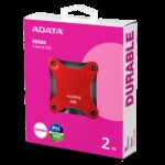 Твердотельный накопитель SSD ADATA 2.5" 2TB SD620 RED USB 3.1, 520/460 — изображение 6