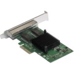 Сетевой адаптер ExeGate EXE-I350-T4V2 (PCI-E x4 v2.1, порты 4xRJ45 (медные), 10/100/1000Mbps, Gigabit NIC Intel Chipset NHI350AM4) — изображение 3
