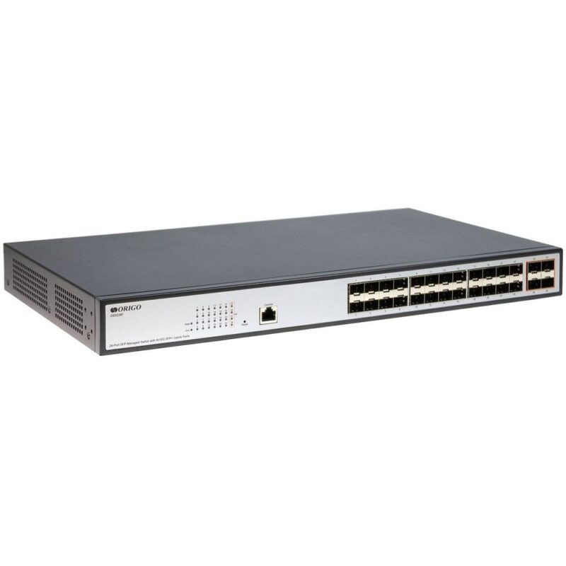 1557348 Коммутатор ORIGO OS3228F/A1A Управляемый L3 коммутатор24x1000Base-X SFP, 4x10G SFP+ — изображение 1