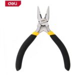 Мини-плоскогубцы Deli DL103045 115мм, прорезиненная рукоять — изображение 2
