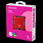 Твердотельный накопитель SSD ADATA 2.5" 1TB SD620 RED USB 3.2 Gen 2, 520/460 — изображение 6