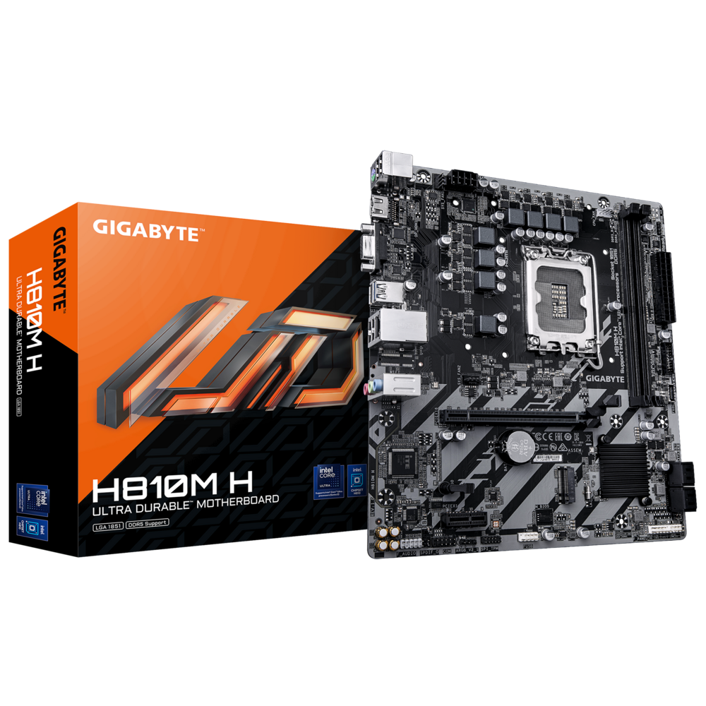 1580983 Материнская плата Gigabyte H810M H, — изображение 1