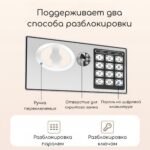 Сейф c электронным кодовым замком Deli ET511 /170x 230x 170 мм — изображение 2