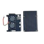 RA787 Корпус ACD Metal Aluminum Case with Four-line Double Fans for Raspberry Pi 5 — изображение 2