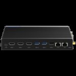 Медиа Плеер JWIPC H105 N100/8G DDR4/128G, WiFi /BT, fanless, 3 x RS232 COM1-3 Ports, 2 x RJ45 — изображение 3