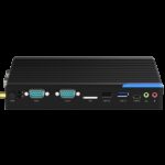 Медиа Плеер JWIPC H105 N100/8G DDR4/128G, WiFi /BT, fanless, 3 x RS232 COM1-3 Ports, 2 x RJ45 — изображение 4