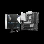 Материнская плата MSI PRO B860M-A WIFI B860, LGA1851, 4*DDR5, 4*PCIEx16, 3*M.2, 2*TypeC, 1*USB3.2Gen2, 6*USB3.2Gen1, 6*USB2.0, 4*SATA3.0, 5G, Type-C(DP), DP, HDMI, M-ATX, RTL