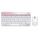Комплект (клавиатура и мышь) Logitech MK240 White