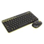 Комплект (клавиатура + мышь) Logitech Wireless Desktop MK240 Nano Black Retail Combo