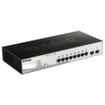 Коммутатор D-Link Bad Pack DGS-1210-08P/G3A Настраиваемый L2 коммутатор с 8 портами 10/100/1000Base-T и 2 портами 1000Base-X SFP (8 портов PoE 802.3af/at, PoE-бюджет 65 Вт) bp — изображение 2