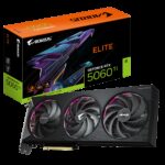 Видеокарта Gigabyte RTX5060Ti ELITE 16GB GDDR7 128bit 3xDP HDMI 3FAN RTL