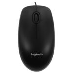 Мышь проводная Logitech B100 Black