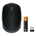 Мышь беспроводная Logitech M170 Black/Grey [910-004658] — изображение 3