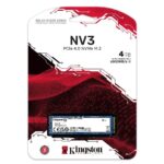 Твердотельный накопитель SSD Kingston PCIe 4.0 x4 4TB SNV3S/4000G NV3 M.2 2280 — изображение 3