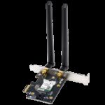 Сетевой адаптер ASUS PCE-BE6500 WiFi 7 Bluetooth 5.4 2882+2882+688Mbps 6GHz/5GHz/2.4GHz Адаптер беспроводной связи (Wi-Fi) — изображение 3