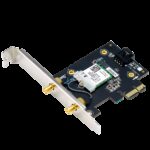 Сетевой адаптер ASUS PCE-BE6500 WiFi 7 Bluetooth 5.4 2882+2882+688Mbps 6GHz/5GHz/2.4GHz Адаптер беспроводной связи (Wi-Fi) — изображение 5