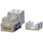 Вставка Hyperline KJ9-8P8C-C6-90-WH Keystone Jack RJ-45 (8P8C), категория 6, белая — изображение 2
