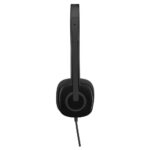 Гарнитура Logitech Headset H151 Stereo black (1 x 3.5мм, кабель 1.8м) (981-000587) — изображение 3