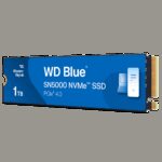 Твердотельный накопитель SSD Western Digital M.2 2280 1TB Blue WDS100T4B0E PCIe Gen4 x4, NVMe