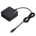 Адаптер питания FSP NB C 65W (FSP065-A1BR3) AC-DC 65W Adapter, Вход C6 (для ноутбучного кабеля), Кабель 1000мм, Выход USB Type-C, 5V/9V/12V/15V/20V автовыбор. RETAIL — изображение 2