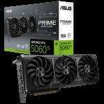 Видеокарта ASUS RTX5060Ti PRIME 8GB GDDR7 128bit 3xDP HDMI 3FAN RTL [PRIME-RTX5060TI-8G]