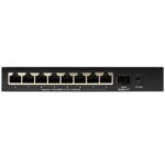 Коммутатор ORIGO OS1209P/80W/A1A Неуправляемый PoE-коммутатор8x100Base-TX PoE+, 1x1000Base-X SFP, PoE-бюджет 80 Вт