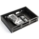 Бокс оптический Hyperline FO-19V-2U-6xSLT-W130H30-48UN-BK Бокс оптический универсальный 19" выдвижной, с полкой, от 8 до 48 портов (SC, duplex LC, ST, FC), со сплайс пластиной, без пигтейлов и проходных адаптеров, 2U, черный — изображение 7