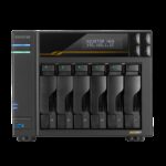 Платформа СХД ASUSTOR AS6806T 6 Bay (Max.18) 4xM.2 2x5GLAN 2x10GLAN 16GB (Max.64GB) DDR5 2xUSB-C 3xUSB — изображение 2