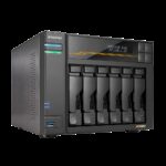 Платформа СХД ASUSTOR AS6806T 6 Bay (Max.18) 4xM.2 2x5GLAN 2x10GLAN 16GB (Max.64GB) DDR5 2xUSB-C 3xUSB — изображение 3