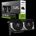 Видеокарта ASUS RTX5070 DUAL OC 12GB GDDR7 192bit 3xDP HDMI 2FAN RTL [DUAL-RTX5070-O12G]